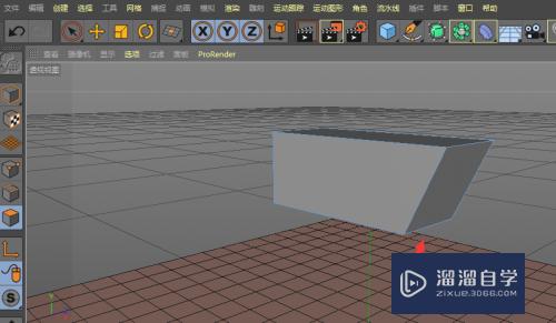 C4D-如何做斜切模型技巧？