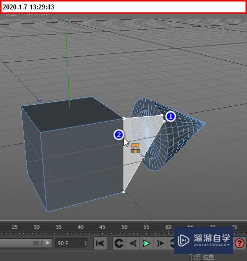 C4D怎么用桥接命令缝合两个不同的模型(c4d桥接和缝合)