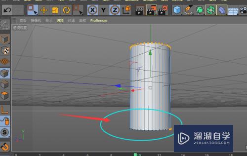 C4D模型上看不见的锚点怎么选择