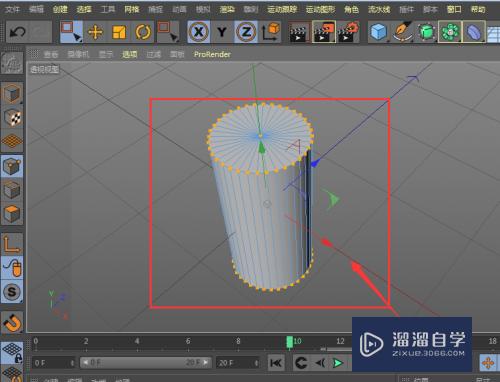 C4D模型上看不见的锚点怎么选择