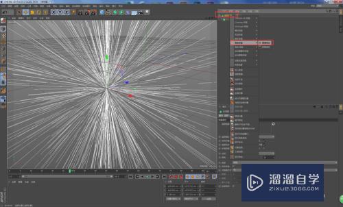 C4D制作烟花绽放（利用粒子和追踪对象制作）