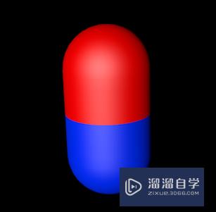 C4D如何给胶囊模型工具添加不同的颜色？