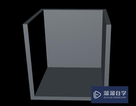 C4D怎么做出四面的镂空箱子模型(c4d怎么做镂空的立方体)