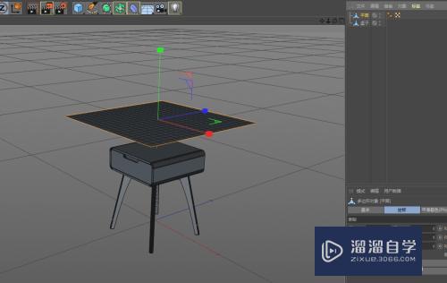 C4D怎么创建桌布模型(c4d如何做桌布)