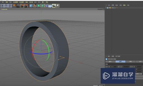 C4D怎么建立车轮子模型(c4d车轮怎么做)