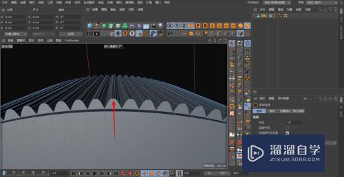 C4D瓶盖纹制作方法