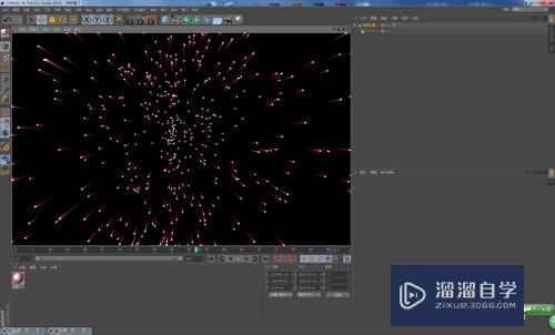 C4D制作烟花绽放（利用粒子和追踪对象制作）