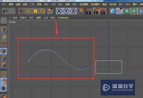 C4D中如何制作矩形线路曲线(c4d矩形样条线在哪里)