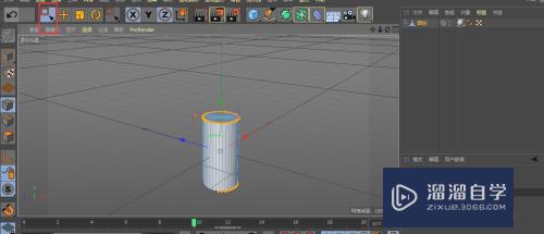 C4D模型上看不见的锚点怎么选择