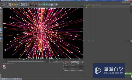 C4D制作烟花绽放（利用粒子和追踪对象制作）