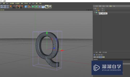 C4D怎么制作q弹文字动效(c4d如何做文字弹跳动画)