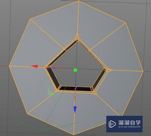 C4D如何在正圆模型上开孔/开洞呢？