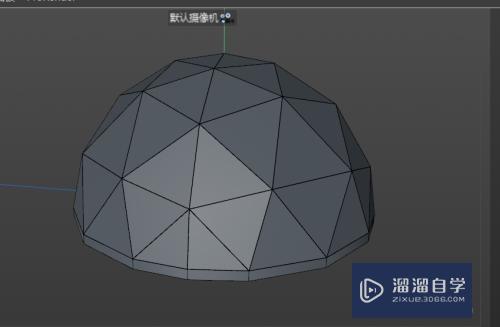 C4D建模--创建水晶半球面模型