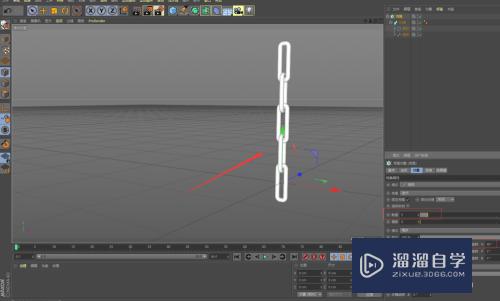 C4D 如何制作锁链模型？