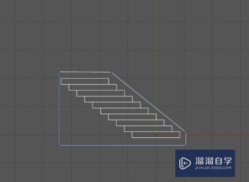 C4D怎样建立阶梯模型(c4d怎么做阶梯)