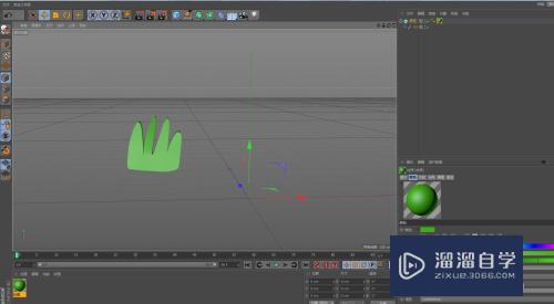 C4D怎么快速制作小草(c4d怎么做小草)