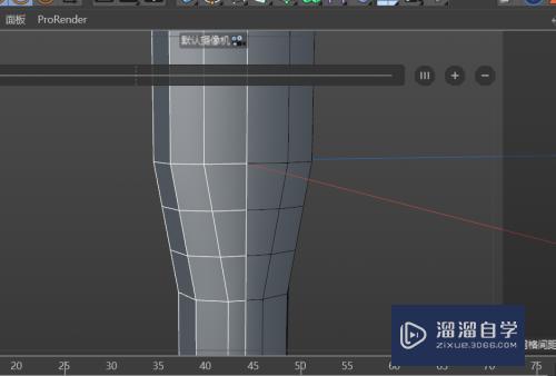C4D怎么创建刮胡刀充电线的连接头