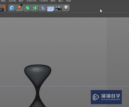 C4D怎么用克隆和模拟标签做沙漏瓶(c4d怎么让克隆在样条上)