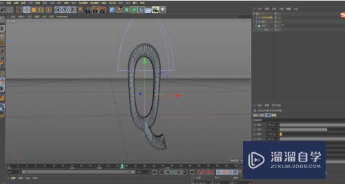 C4D怎么制作q弹文字动效(c4d如何做文字弹跳动画)