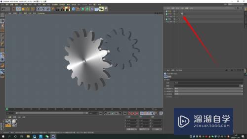 C4D如何制作齿轮？
