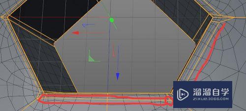 C4D怎么在正圆模型上开孔(c4d圆形开洞)