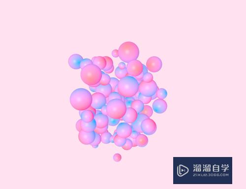 C4D粒子发射器怎么制作泡沫(c4d粒子发射器做小球)