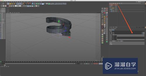 C4D如何用样条约束变形器制作旋转滑梯？