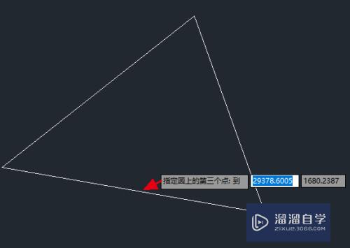 AutoCAD2018怎么快速在三角形里面画相切圆？