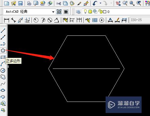 CAD怎么用正多边形的边画出多边形(cad怎么用正多边形的边画出多边形图)