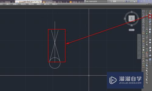 使用CAD绘制通信制图中的塔形建筑物图示