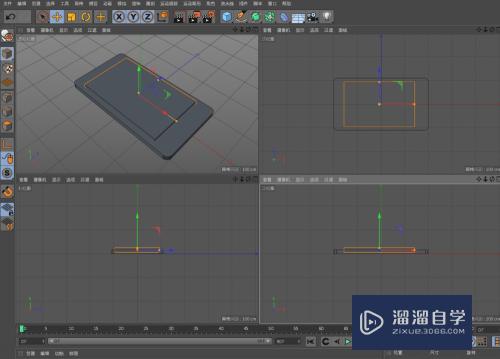 C4D如何制作用于2.5d场景的手机(c4d手机怎么做)