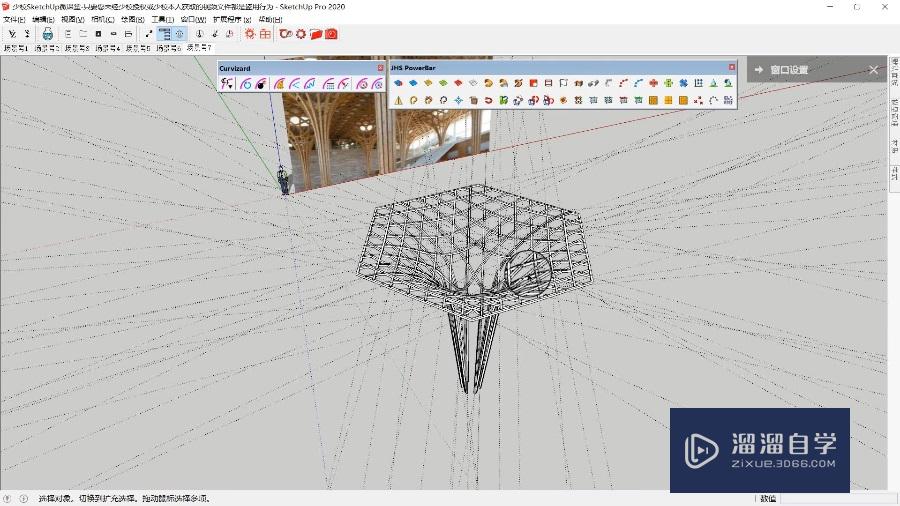 SketchUp怎么制作韩国九桥高尔夫俱乐部