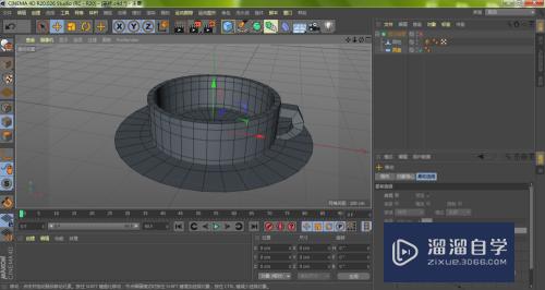 C4D怎么用用圆盘绘制托盘(c4d做圆盘)