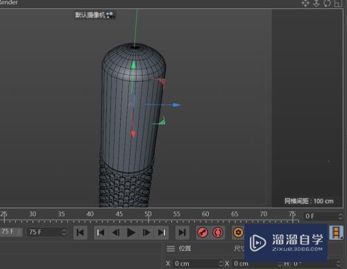 C4D如何创建拖把把手模型(c4d拖把教程)