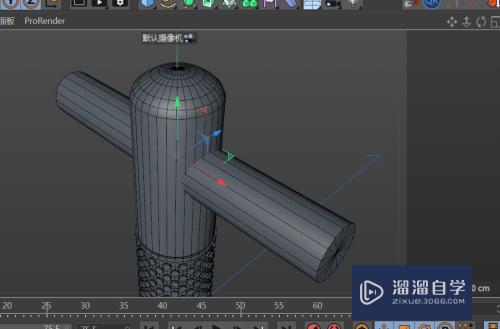 C4D如何创建拖把把手模型(c4d拖把教程)