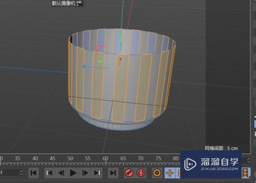 C4D建模--创建花瓣形条纹的花盆模型