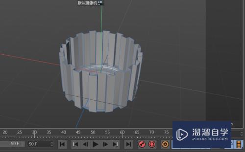 C4D怎么创建花瓣形条纹的花盆模型(c4d怎么做花瓣)