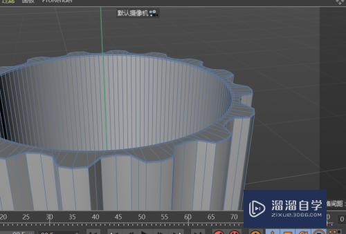 C4D建模--创建花瓣形条纹的花盆模型