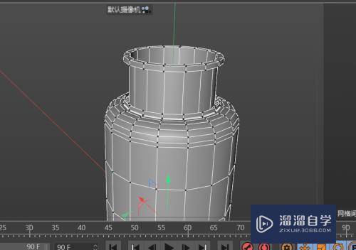 C4D如何创建小广口瓶模型(c4d怎么建瓶子)