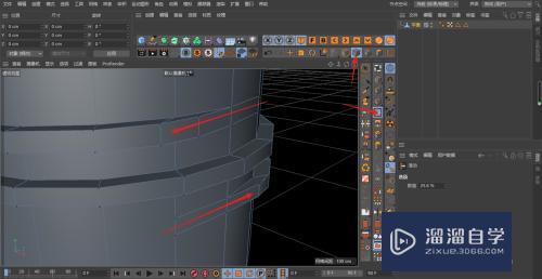 C4D瓶身螺纹制作教程