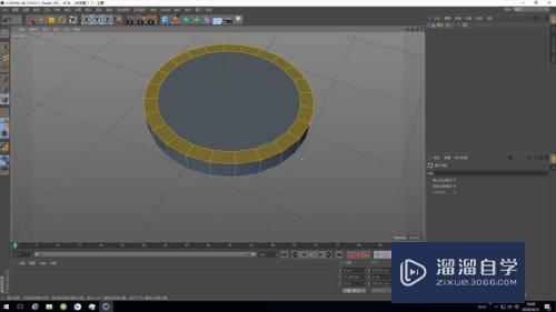 C4D如何创建圆柱型杯子(c4d怎么建杯子)