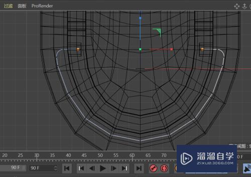 C4D建模--创建方形强力粘钩挂钩模型