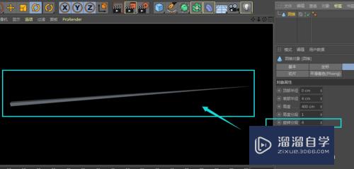 C4D怎么制作针状模型效果图(c4d针线纹路建模)