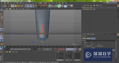 C4D怎么用内挤压工具绘制瓶嘴(c4d内部挤压工具怎么用)