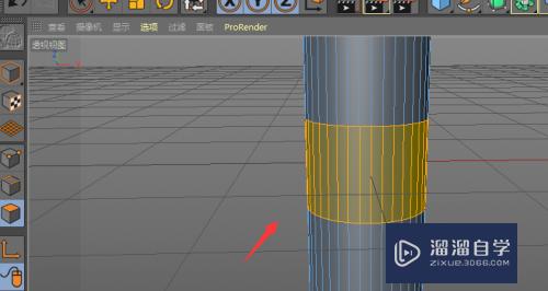 C4D如何制作圆柱外环模型？