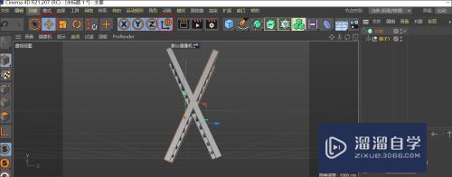 C4D如何制作人字梯(c4d怎么做人)