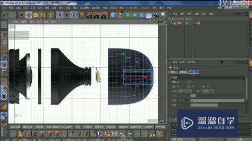 C4D如何制作耳机分解图(c4d怎么做耳机模型)