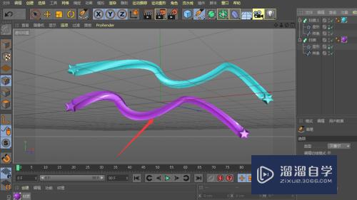 C4D怎样制作出彩带效果(c4d怎么做彩带)