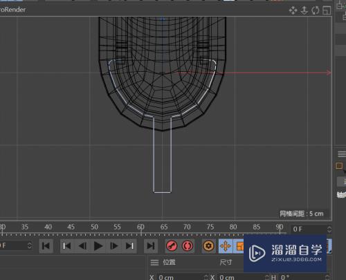 C4D建模--创建方形强力粘钩挂钩模型