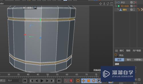 C4D怎么创建套筒模型(c4d怎么套模板教程)